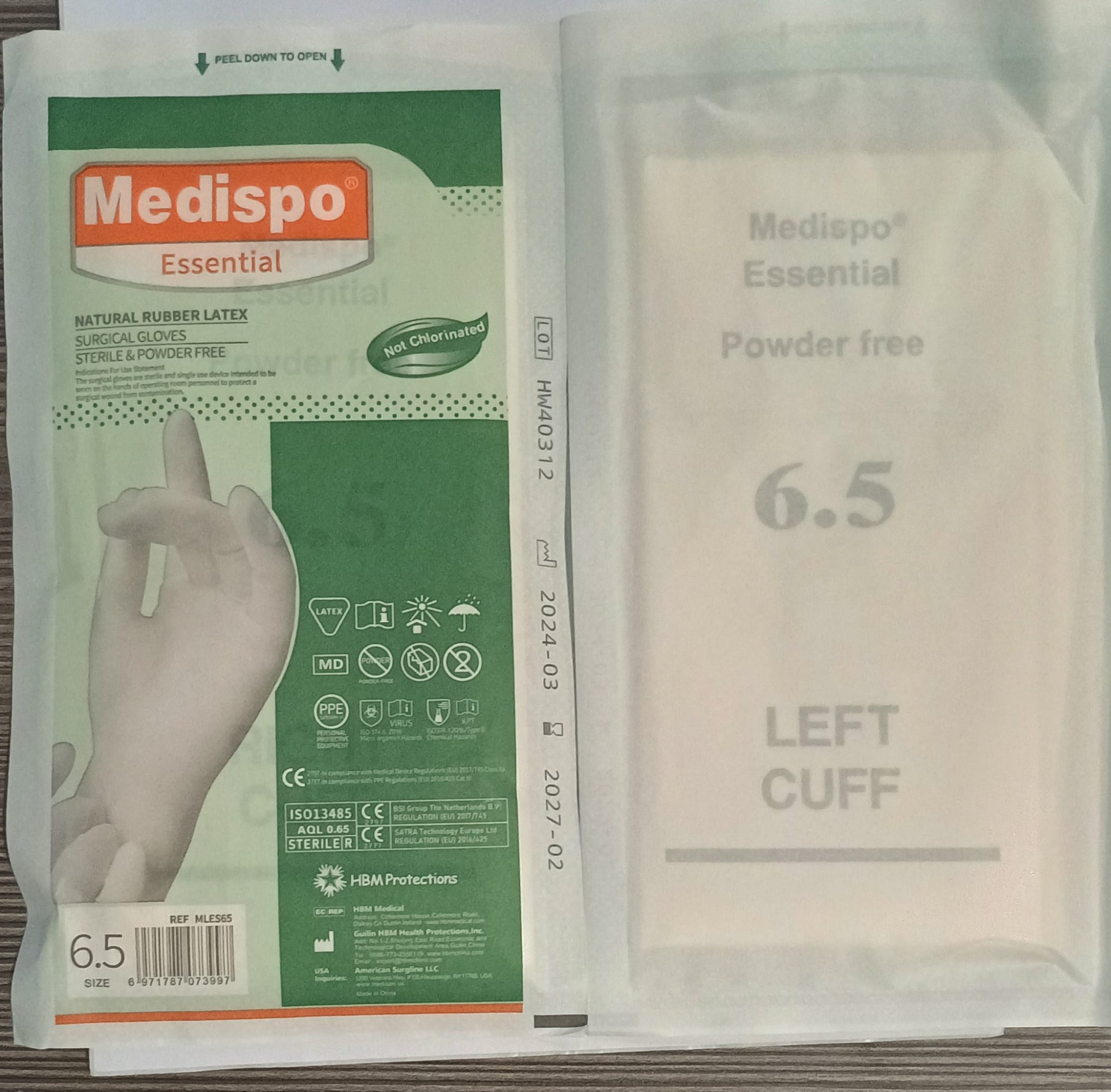 Medispo-Surgical Latex-Sterile